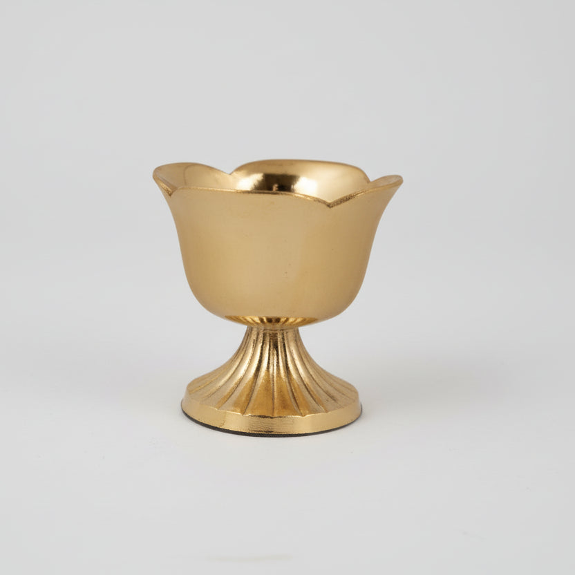 Rose Diya-Gold Finish
