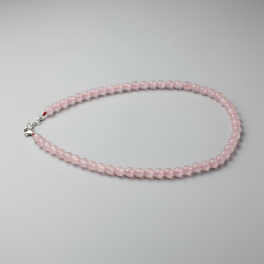 Rose Quartz Faceted Mala (8 mm)-54 Beads