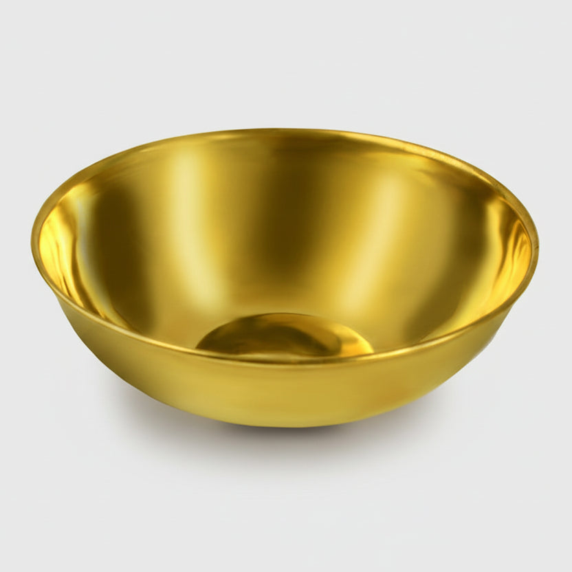 Round Puja Bowl in Brass (II)-45 gms