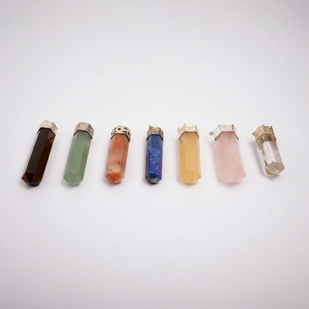 Seven Stone Pendant - 42 gms