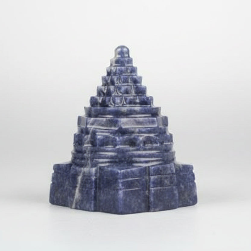 Shree Yantra in Blue Sodalite 132 gms