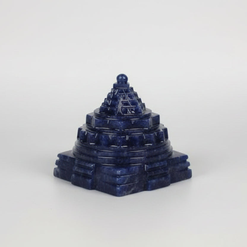 Shree Yantra in Blue Sodalite 51 gms