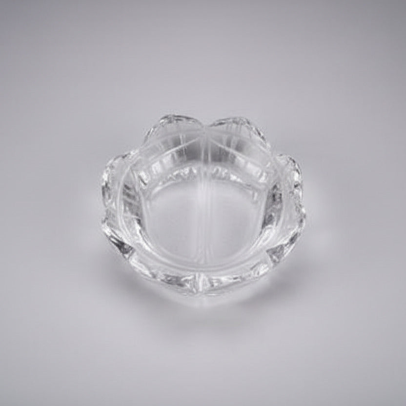 Sphatik Crystal Laxmi Charan - 20 to 25 gms