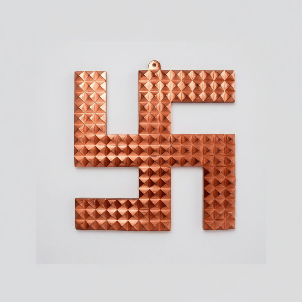 Swastik Pyramid in Copper I-Regular