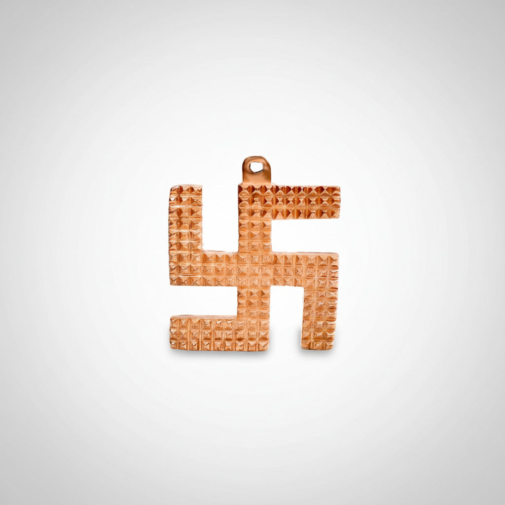 Swastik Pyramid in copper-Large