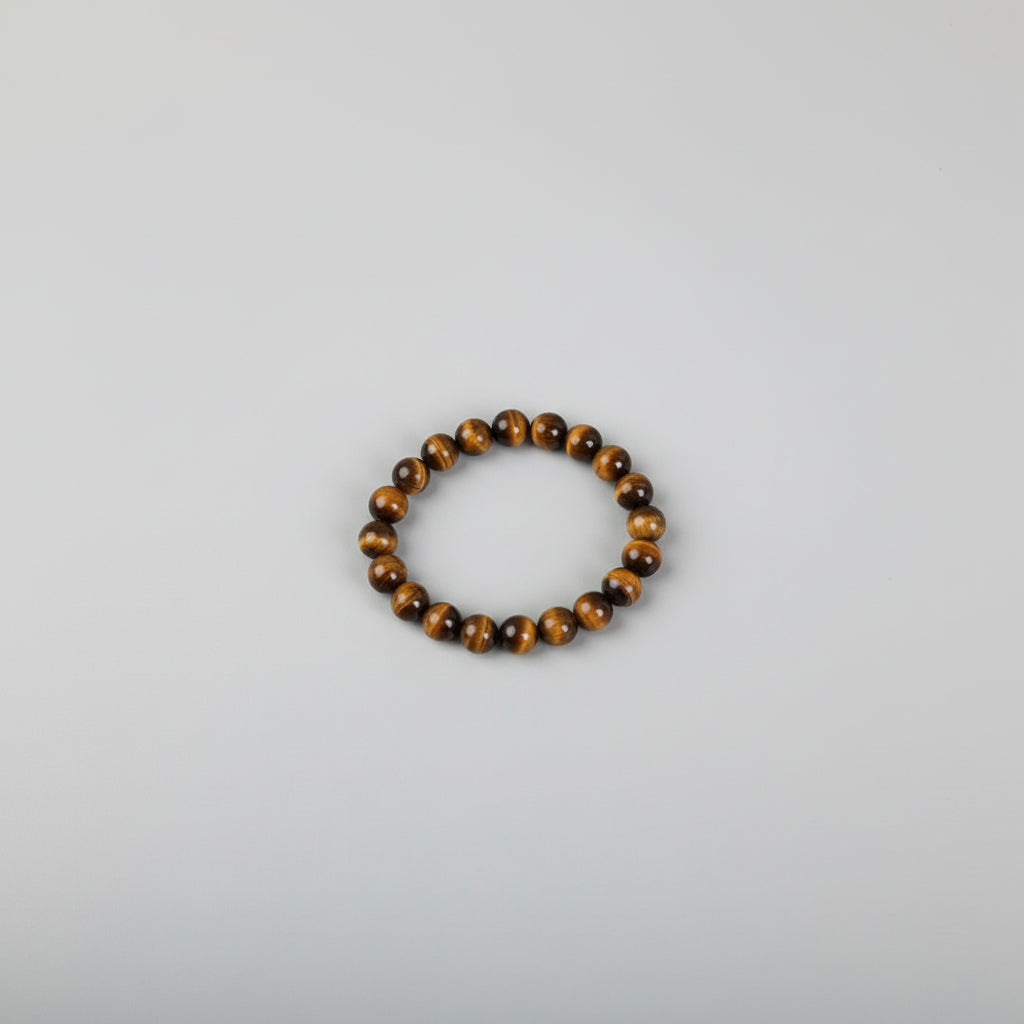 Tiger Eye Bracelet (8 mm)-Thread