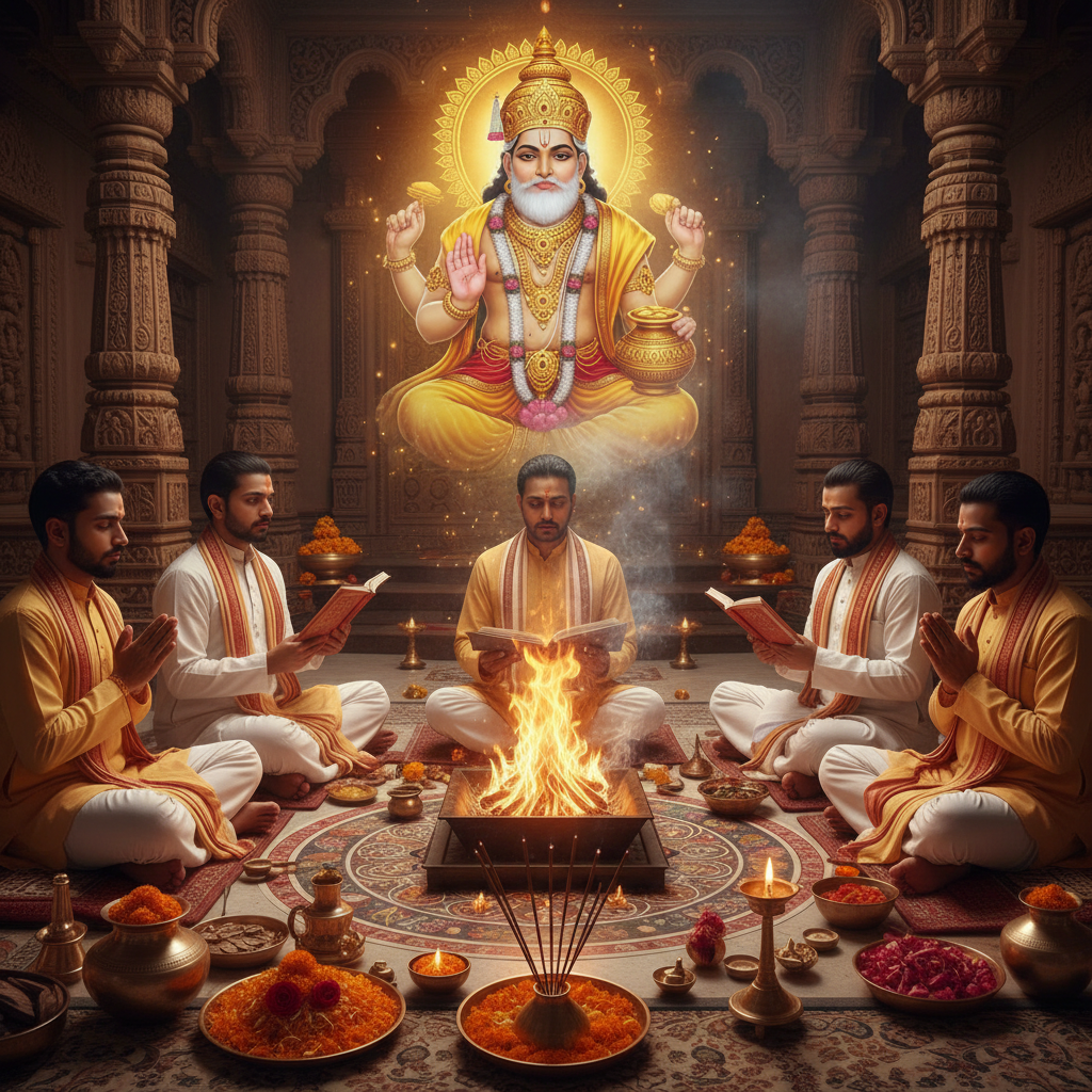 Kuber Chalisa Paath-1008 Paath