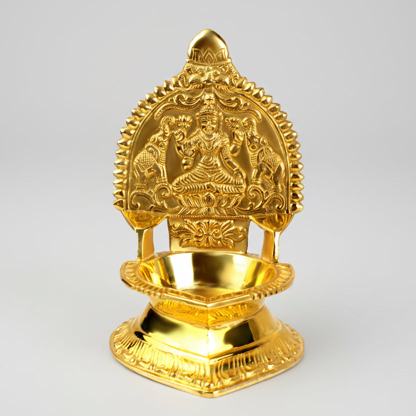 Vijayalaxmi Diya In Brass-Set of 2