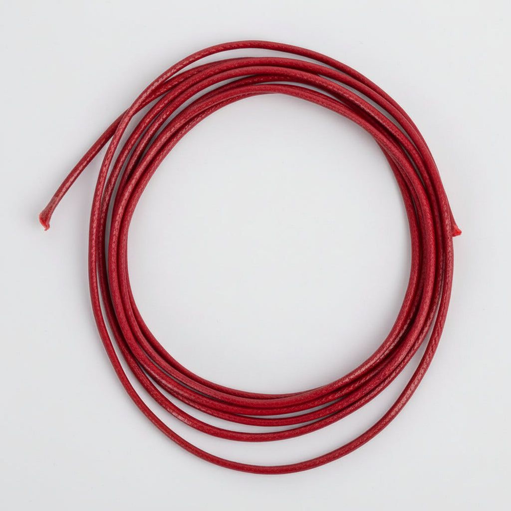 Wax Thread (1.5 mm)-Maroon