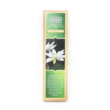 White Lotus Incense Stick (Natural Fragrance)-15 Sticks