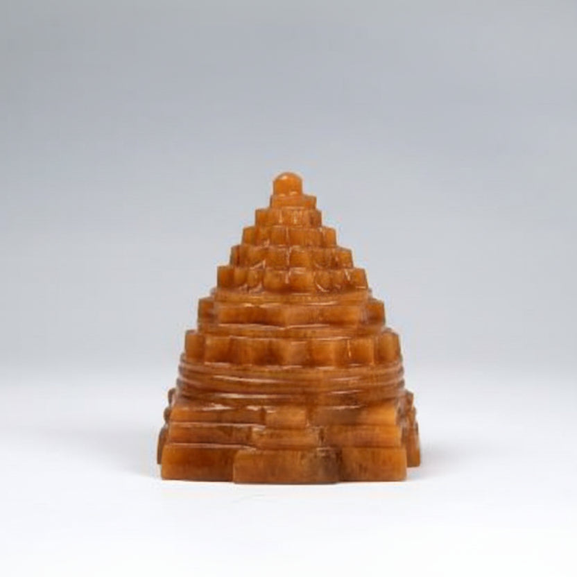 Yellow Jade Shree Yantra 340 to 350 gms