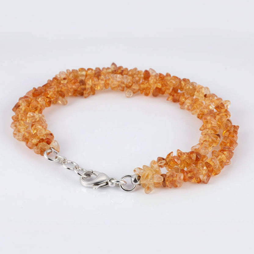 Citrine Double Turn Bracelet