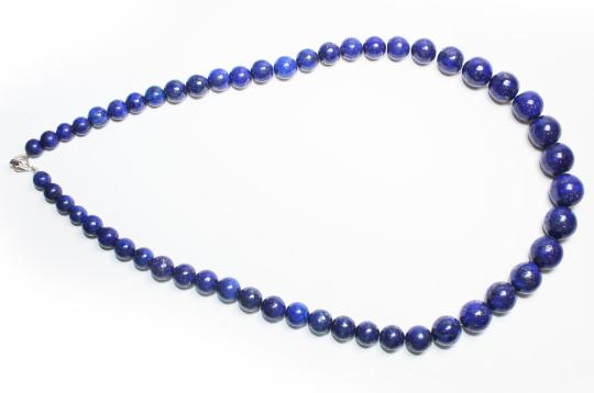 Lapis Lazuli Round Mala (8 mm to 15 mm)