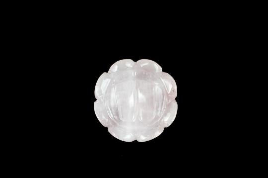 Laxmi Charan in Rose Quartz - 58 gms