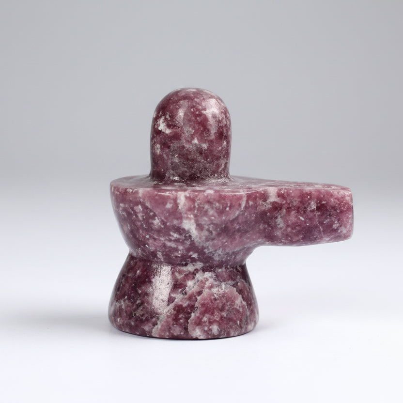 Lepidolite Shivling 150 to 160 gms