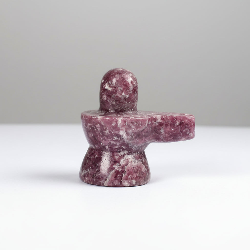 Lepidolite Shivling 200 to 210 gms
