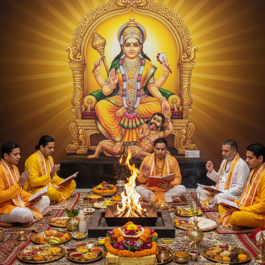 lord Baglamukhi in bg