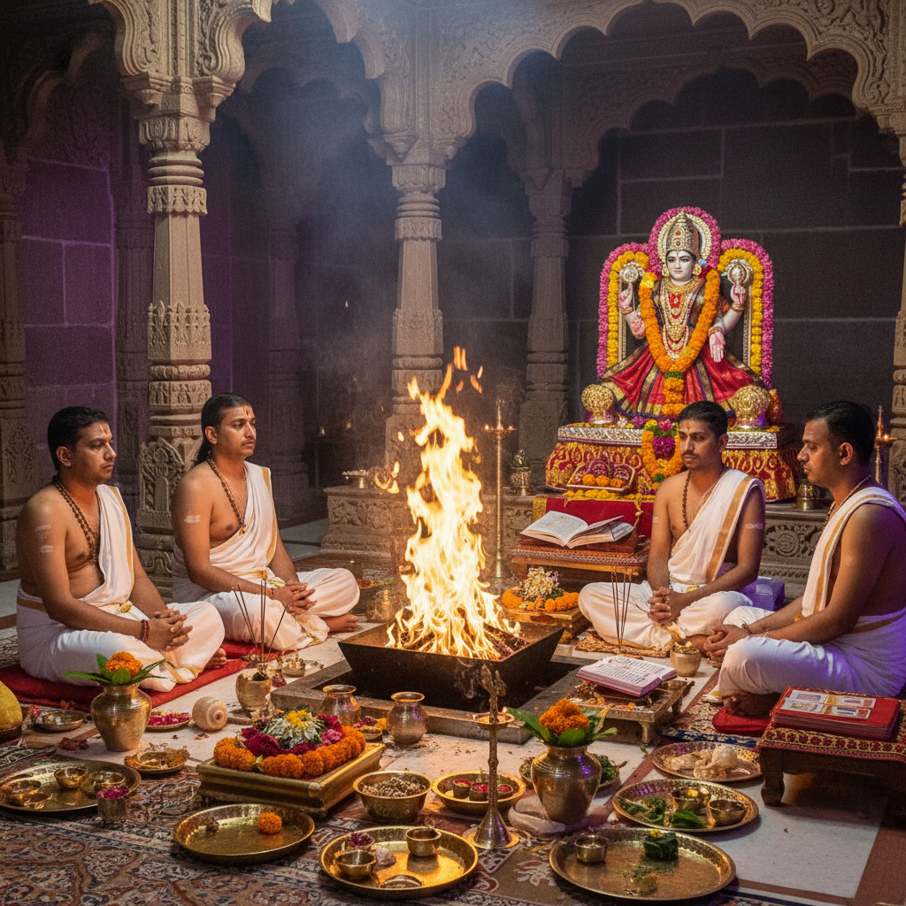  lord Dhanvantari Puja Homam & Yajna, 4 pandit , square img