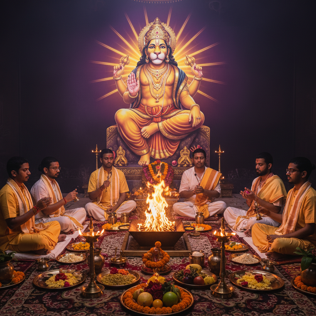 Lord Narasimha Night Puja-51000 Chants