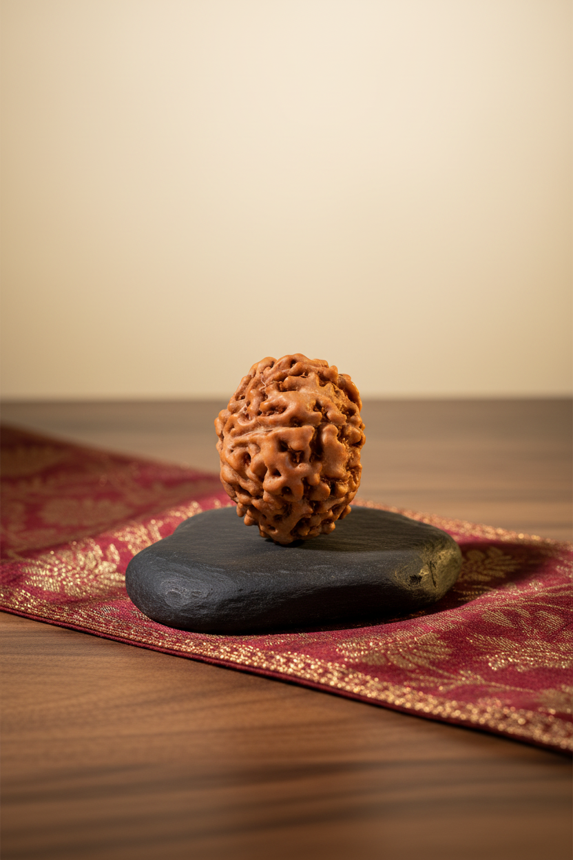 8 Mukhi Premium Java Indonesian Rudraksha Bead 16 mm |Regular - ManiMonk