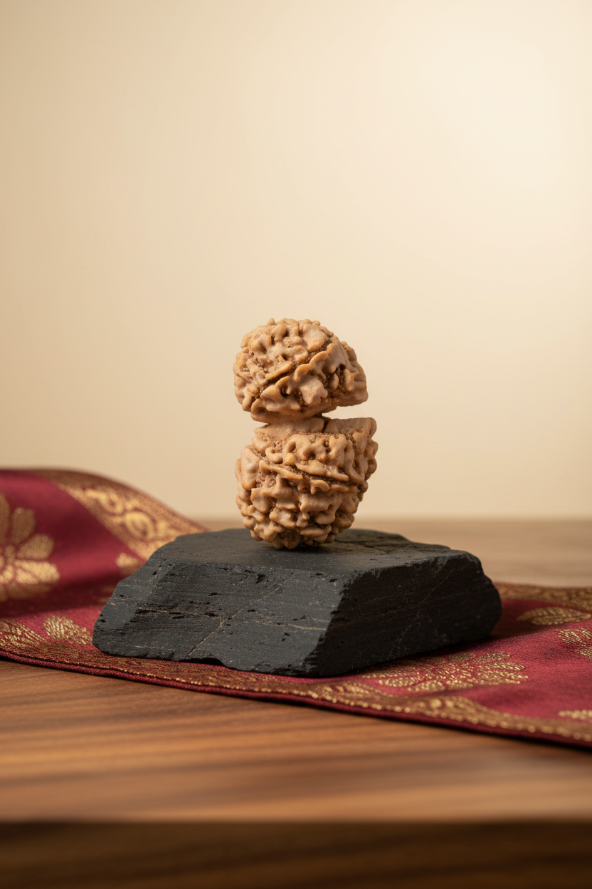 10 Mukhi Garbh Gauri from Nepal 35 MM - ManiMonk