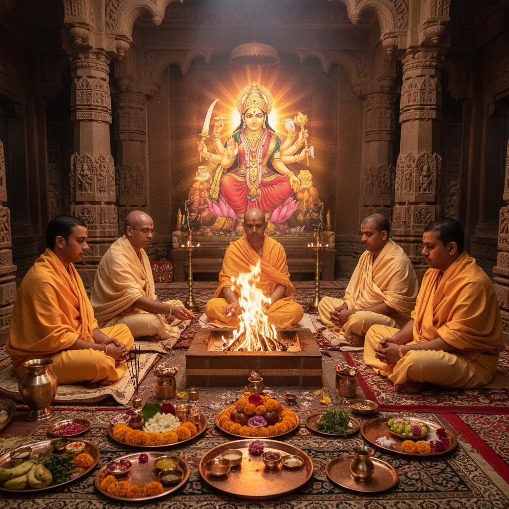 Maa Chamunda Puja and Yagna-11000 Chants