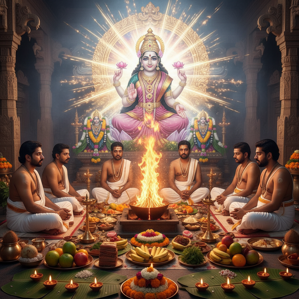Mahalakshmi Homam & Puja-21000 Chants