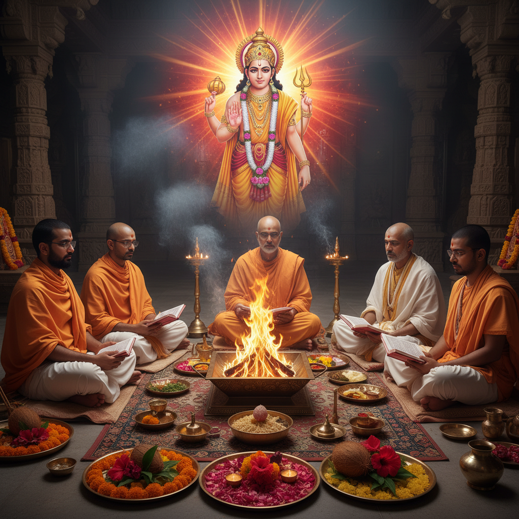 Mangal Dosh Nivaran Puja, Kuja/Mangal Shanti Pooja-51000 Chants