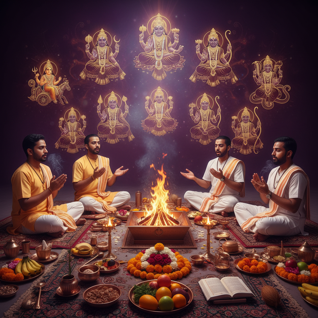 Mangalam Navagraha Shanti New Year Mahapuja 23 Dec