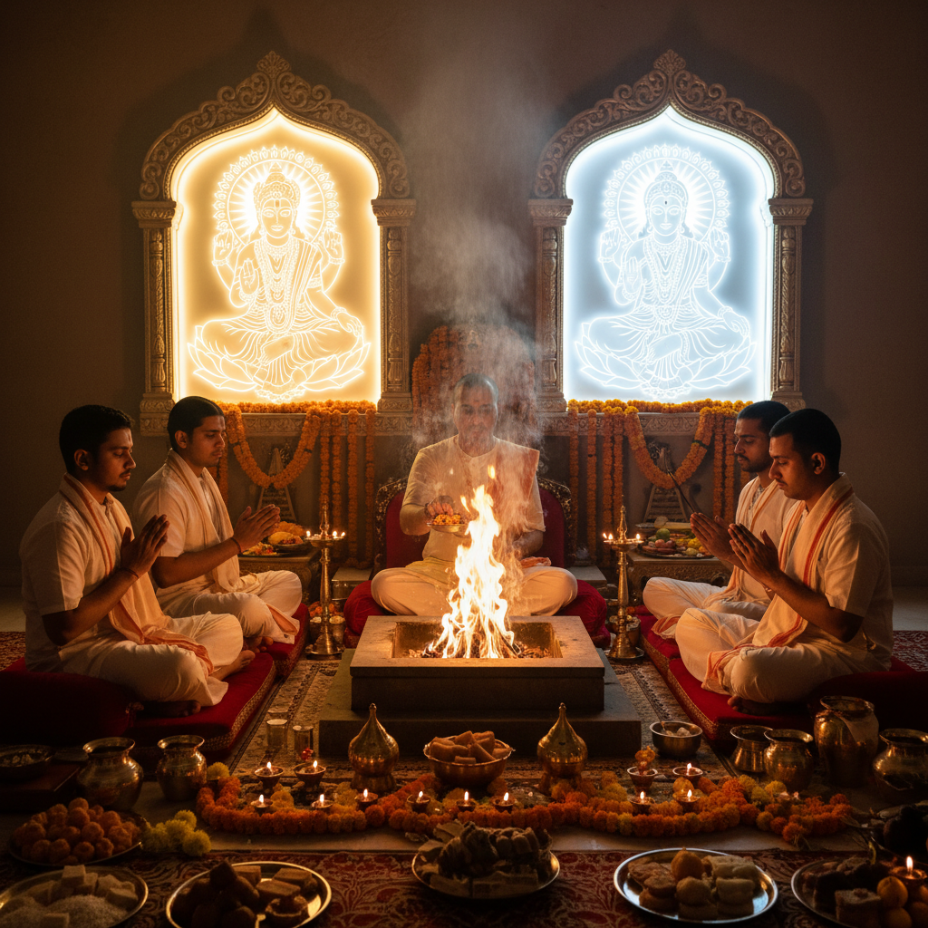 Mantra Pushpam Puja
