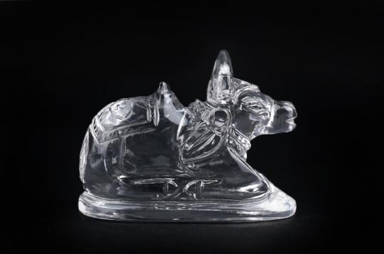 Nandi in Crystal - 190 gms