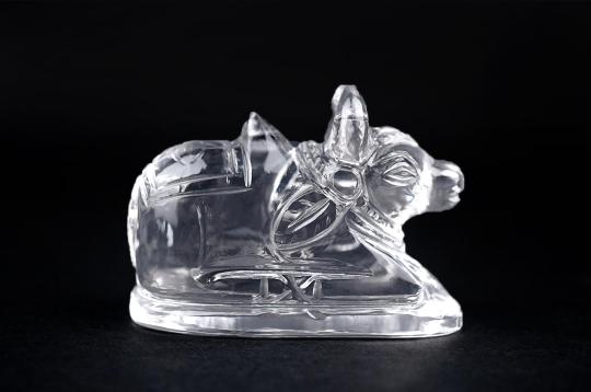 Nandi in Crystal - 222 gms