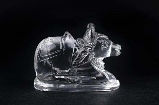 Nandi in Crystal - 231 gms