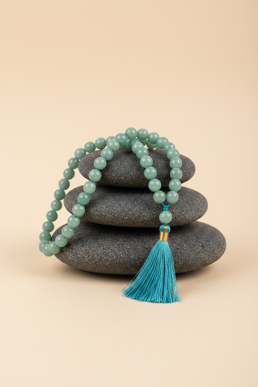 Natural Amazonite Round Mala-8 mm Gemstone