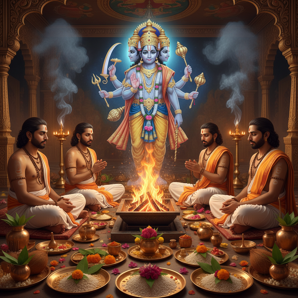 Panchmukhi Hanuman Pooja & Homam-11000 Chants
