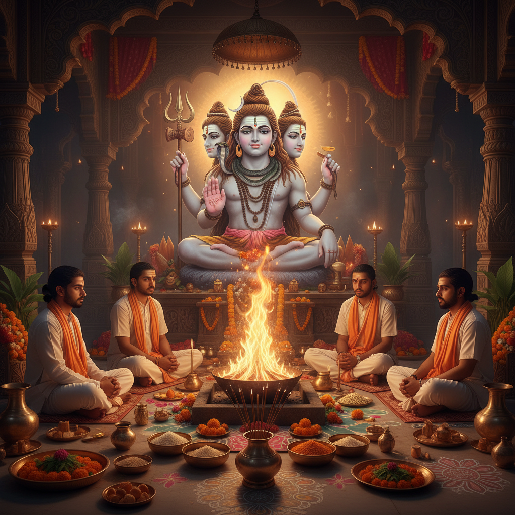 Panchmukhi Shiva Puja-51000 Chants