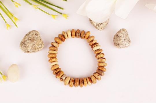 Picture Jasper Bracelet-Adjustable Thread