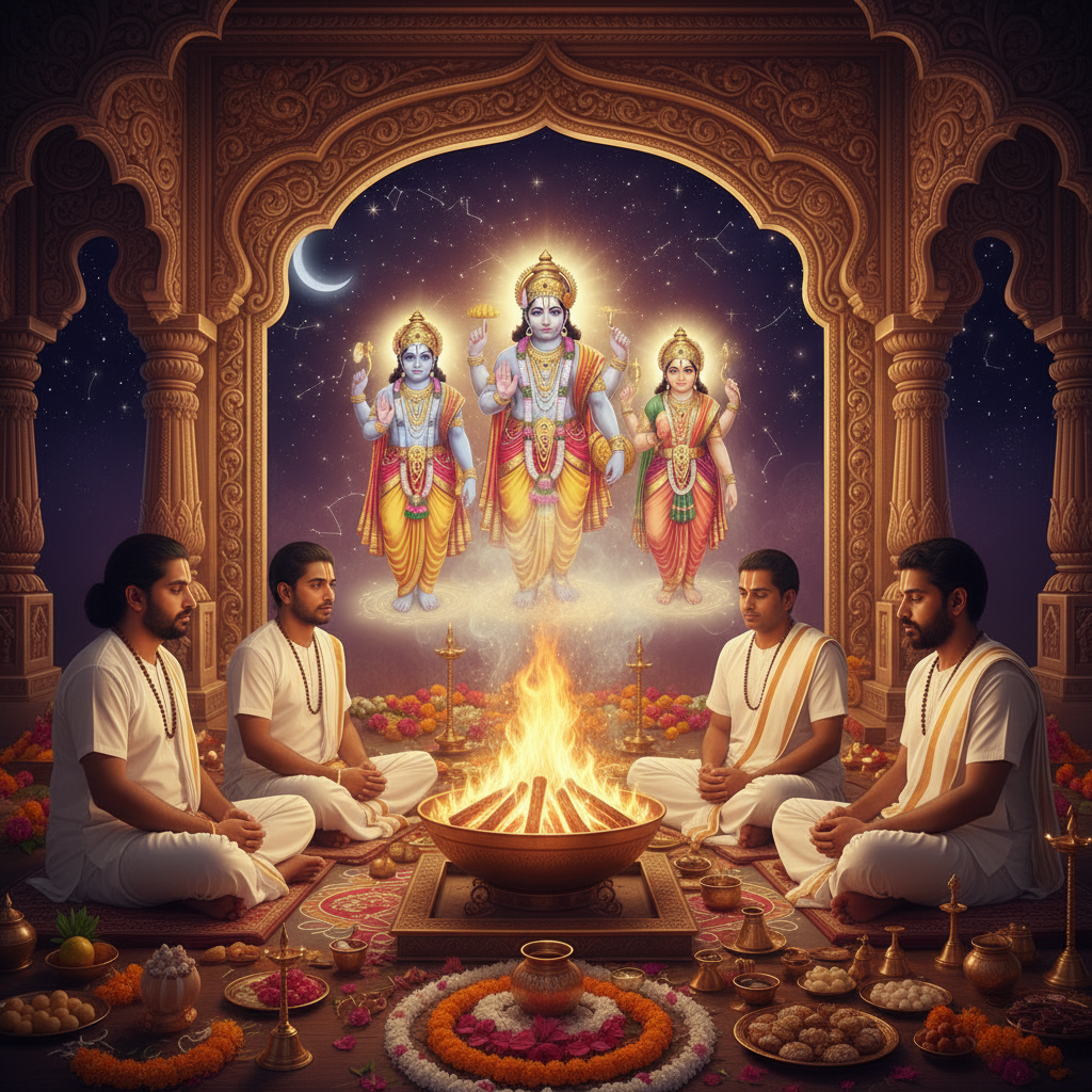 Puja for Protection from Pandemic, Bhoot Pret, Graha Dosh Night Puja, hanuman ji 