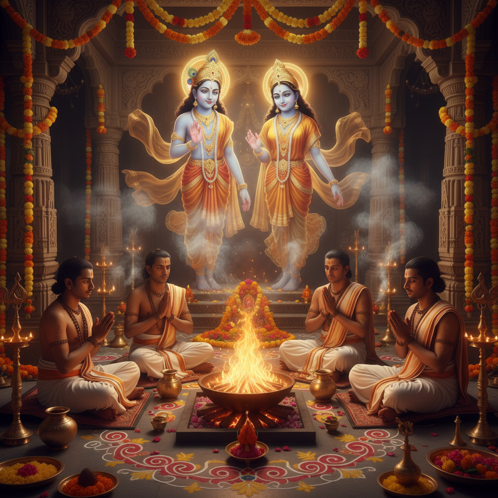 Radha Krishna Mahapuja 2nd Mar 2026