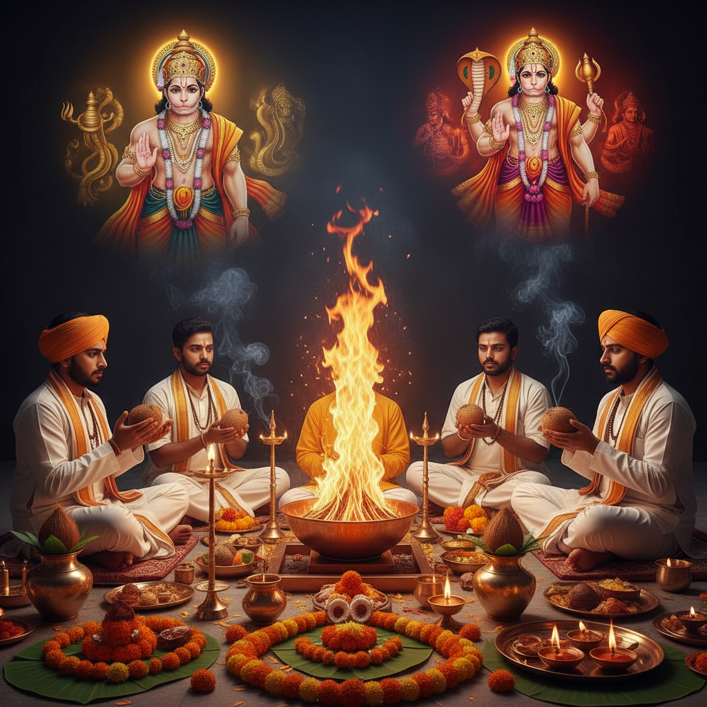 Rahu Mangal Angarak Dosha Nivaran Puja