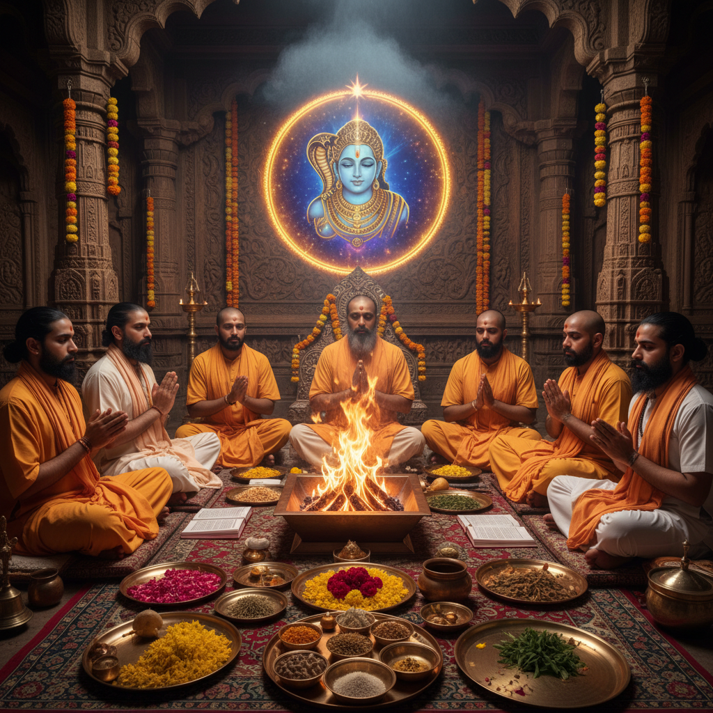 Rahu Puja and Jaap-40 Days