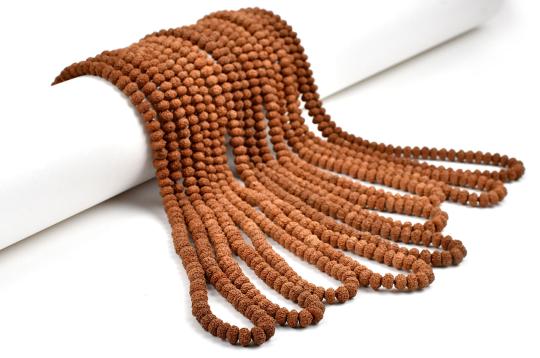 Rare 8 Mukhi Ganesh Mala 108+1 (Set Of 9)-7 mm