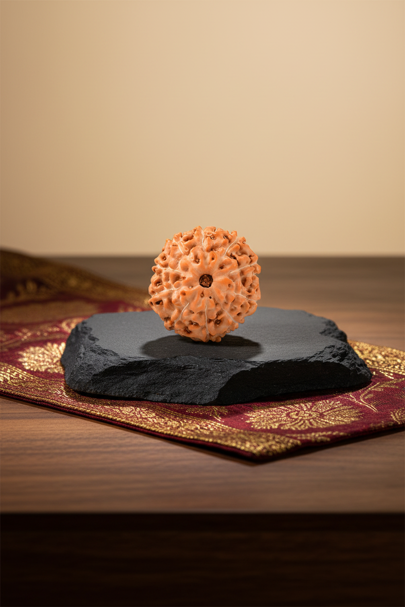 10 Mukhi Premium Java Indonesian Rudraksha Bead 16mm Regular - ManiMonk