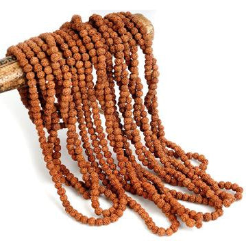 Rudraksha Mala Set Of 9 (5 mm)-With Knots