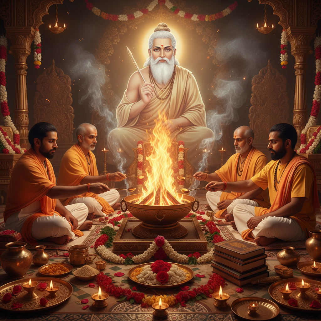 Sage Ved Vyas Puja and Yajna-51000 Chants
