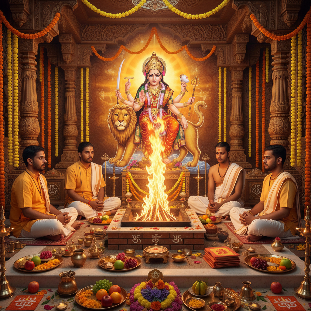Sahasra Chandi Paath and Maha Yagya-Sahasra Chandi Paath