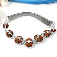 Sanjeevani Bracelet (Java)-Regular-Silver Basket With Elastic