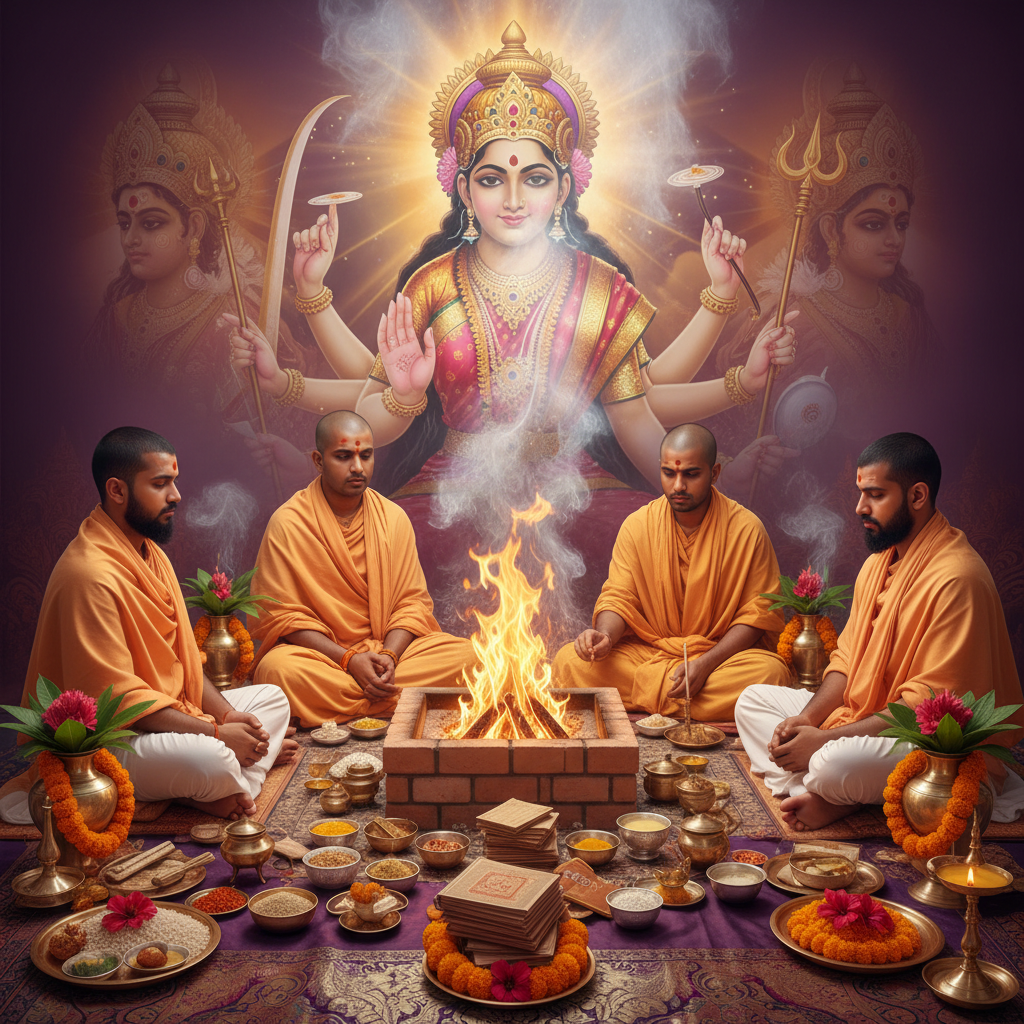 Sat Chandi Path and Yajna-Sat Chandi Paath
