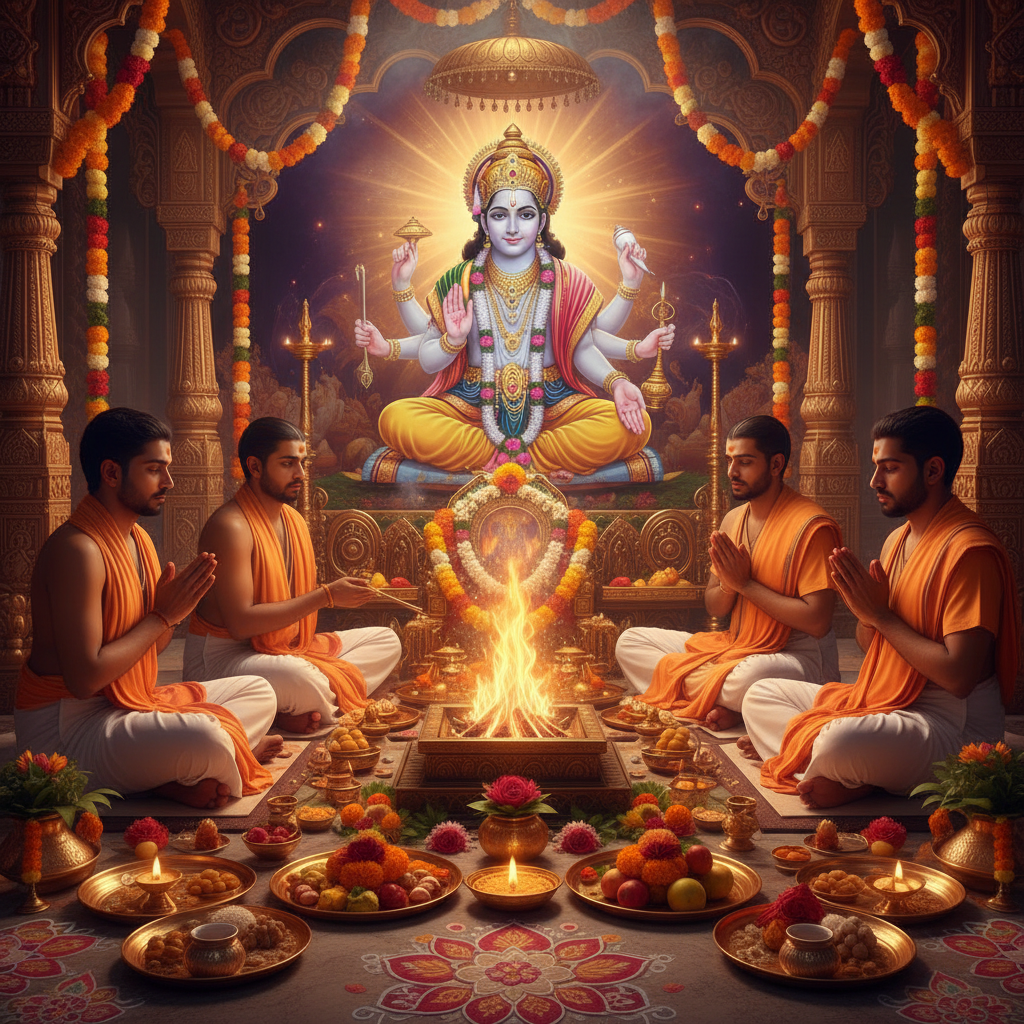 Satyanarayan katha and Pooja-3 Full Moon day