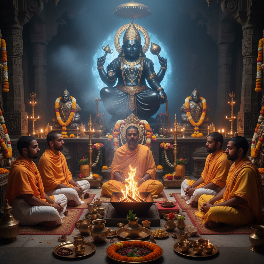 Shani (Saturn) Puja and Jaap-1 Day